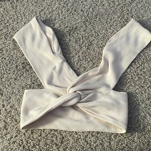 SHEIN Corduroy Crop Top